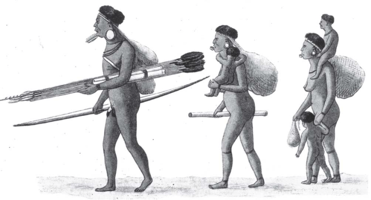 Figura-2-Familia-de-botocudos-Wied-Neuwied-Loeschner-1988